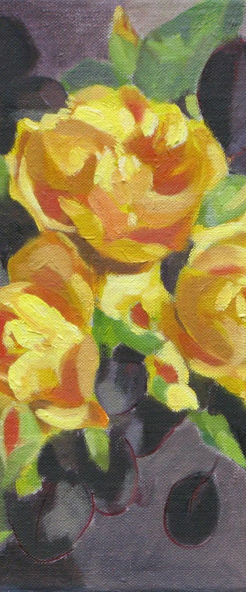 Yellow Roses by Alison Chambers