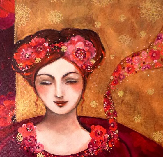 Magic words. 46 x 55 cm