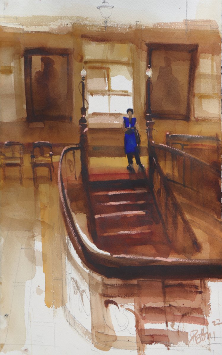Stairs to the times past by Prashant Prabhu