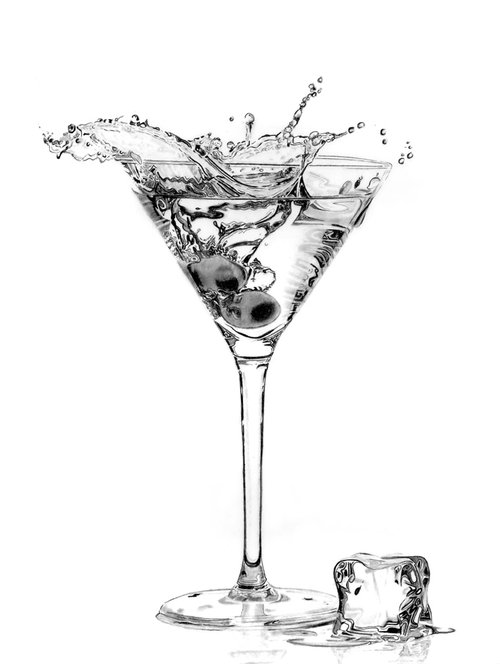 Martini Splash (2022) by Paul Stowe