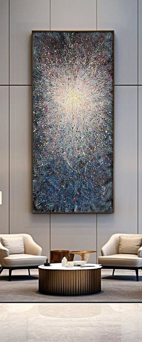 Energy Within - Large Vertical by Nadiia Antoniuk