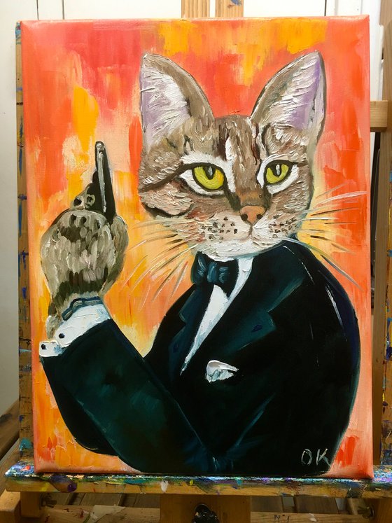 Troy The Cat  James Bond 007