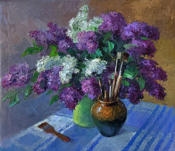 Still life with lilac