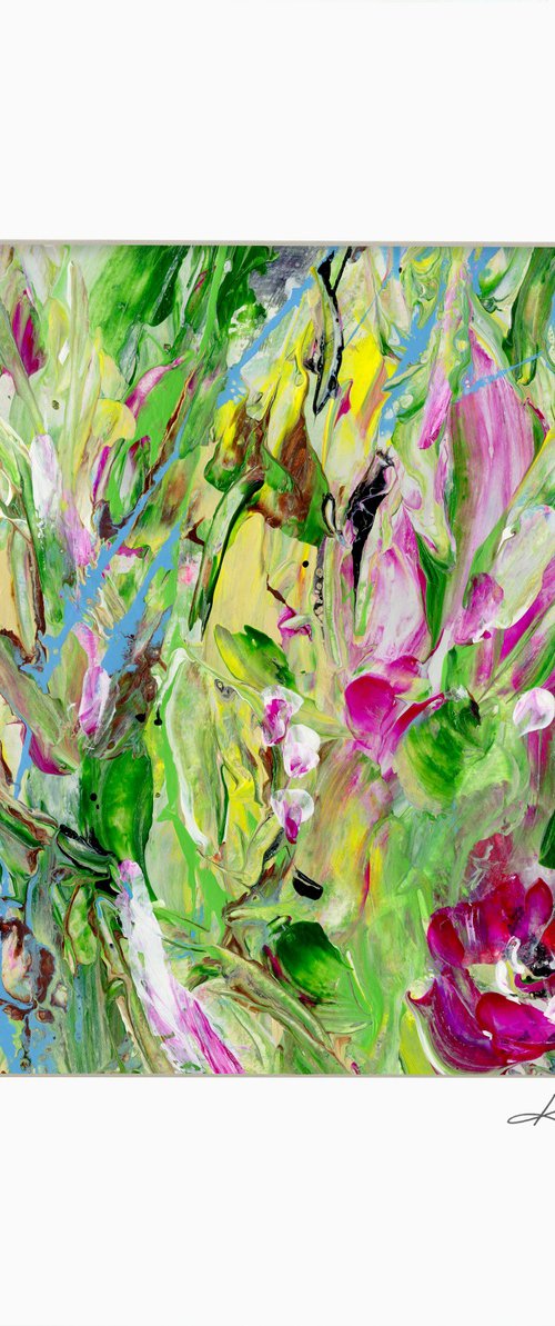 Floral Jubilee 10 - Flower Painting by Kathy Morton Stanion by Kathy Morton Stanion