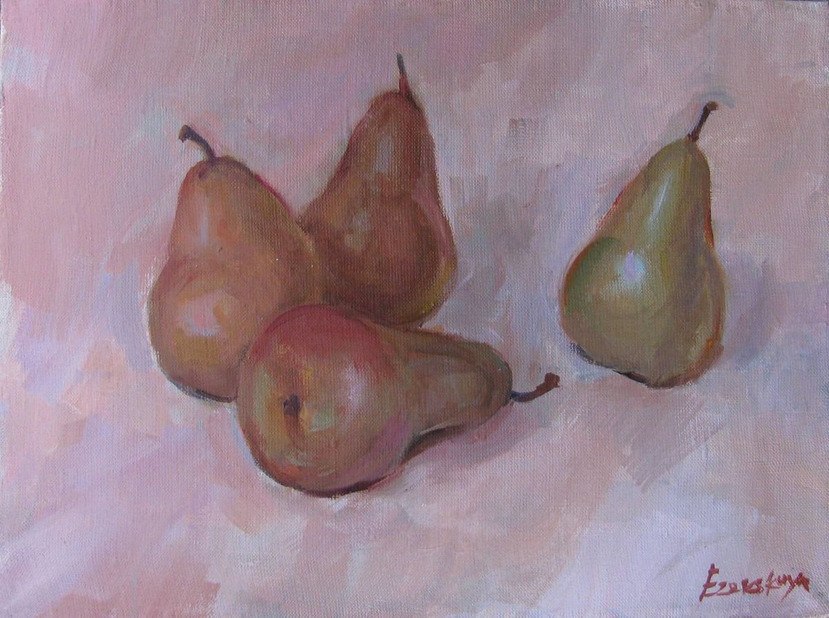 Pears by Nina Ezerskaya