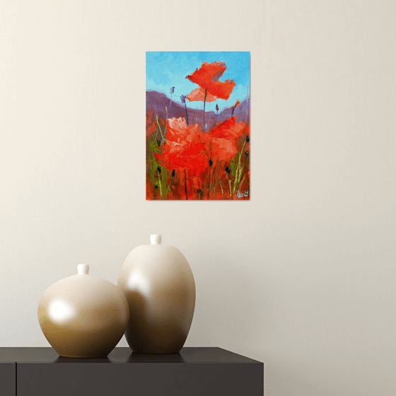 Coral Poppies 30Х21