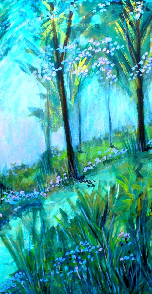 Rainforest I ( Large 102x81cm) by Paul J Best