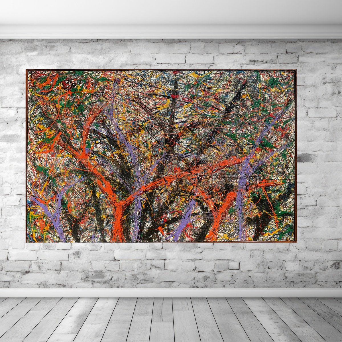 Colors On Jute N. 2 By Jg Wilson, 86 X 56, Artwork For Sale On Artfinder