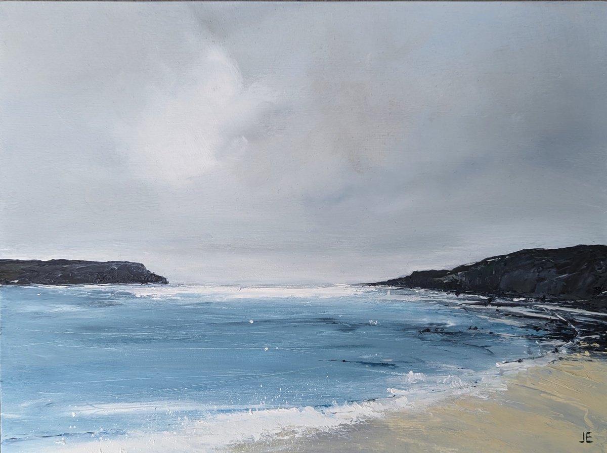 Lulworth Cove Seascape by Jo Earl