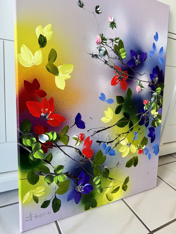 Where Colors Meet - Diptych