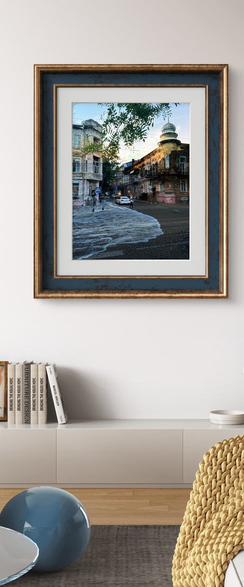 Collage Cityscape&Sand by Yuliia Sharapova