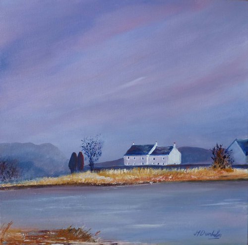 Early Morning On River Forth - A Scottish Landscape by Margaret Denholm