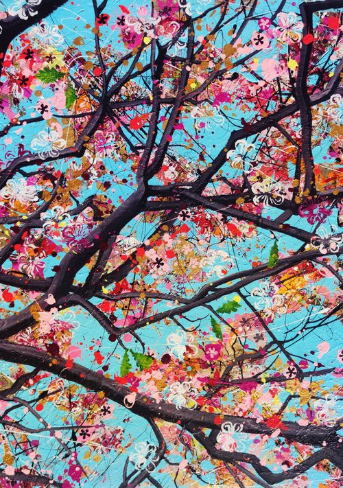 Sakura Sky by Angie Wright