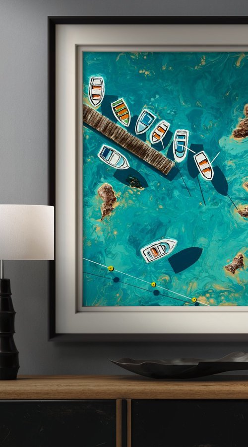 Repos sur la Grande bleue – Mediterralis® by L'Atelier De Jiel