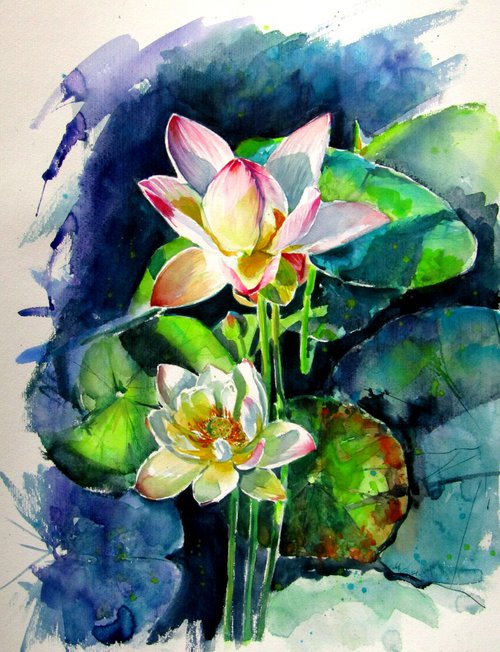 Lotus flower by Kovács Anna Brigitta