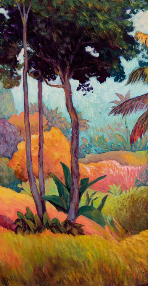 Color Fields of Topanga State Park by Suren Ter-Avakian