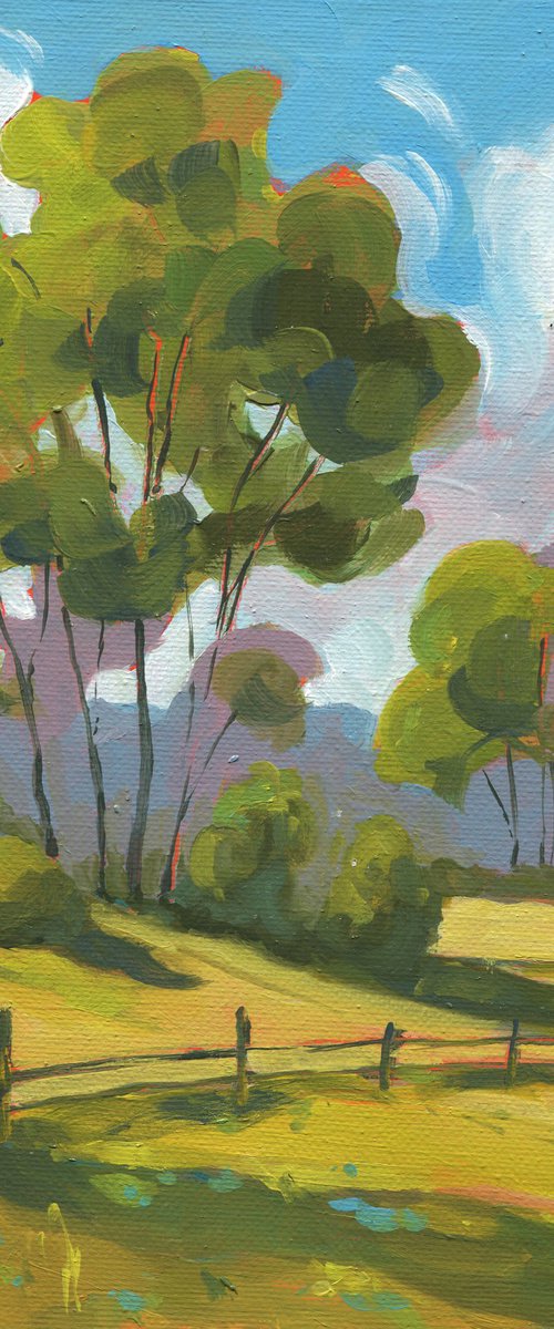 A Sunlit Meadow by Alexeï Yakurin