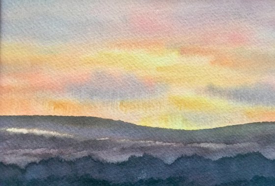 Sunrise of many colours