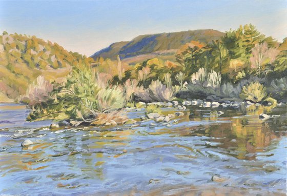 Autumn light on the Loire