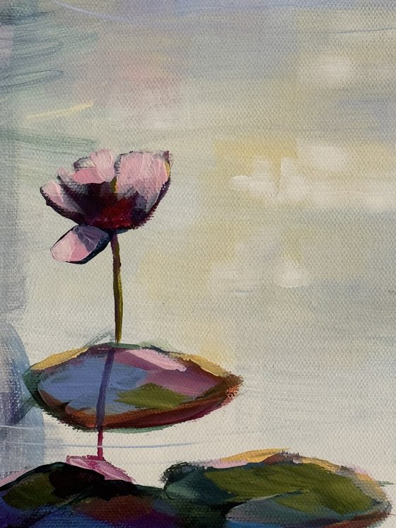 Love The LIght With Water Lilies 3