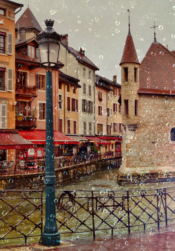 " Rain. Annecy. France " Limited edition 1 / 15