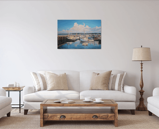 A Harbour Holds the Sky