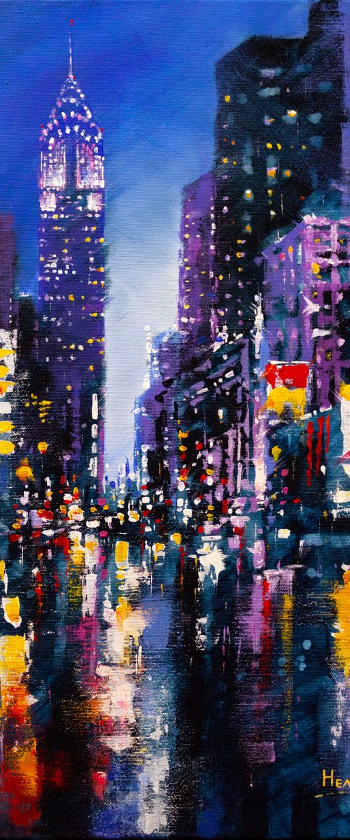 Night city by Aleksandr Neliubin