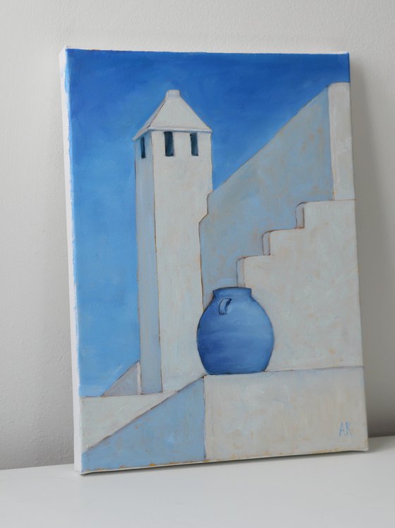 Greece in Blue and White