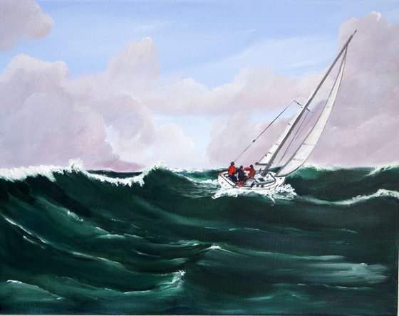 A choppy day