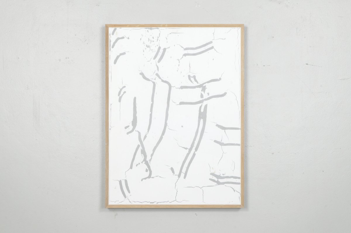 Expressive Abstract Painting By Johan Soderstrom, 25 X 33, #322 Res Ipsa, Original Artwork