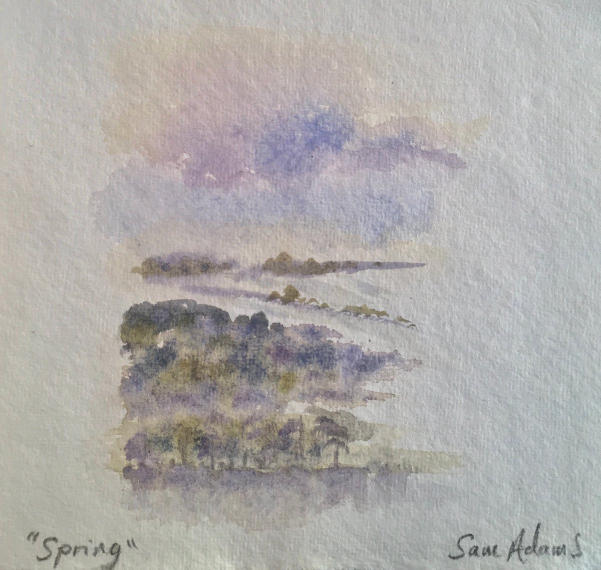 - Spring - by Samantha Adams professional watercolorist