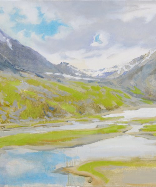 Romantic Landscape - IV by Alexander Levich