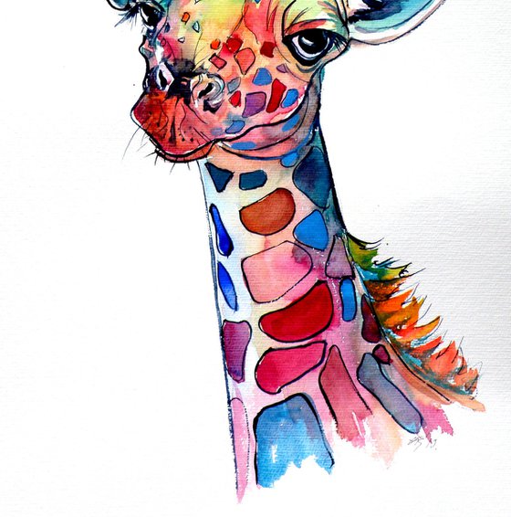 Cute giraffe