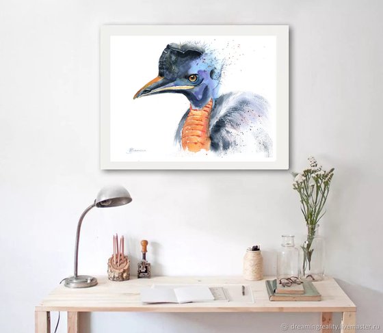 Cassowary bird