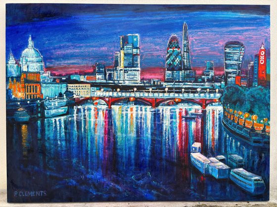 London from St Pauls to Oxo Tower