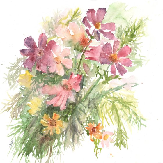In the summer garden