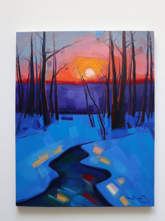 Winter evening
