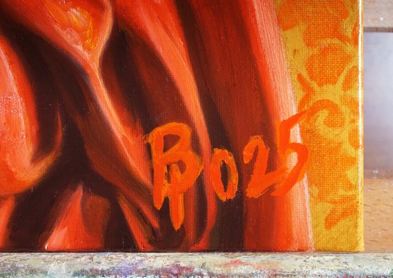 Young woman with the sky in her eyes