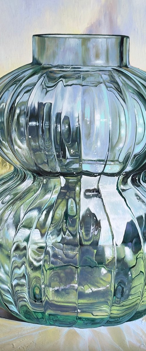 Glass Vase - Still life by Anastasia Parfilo