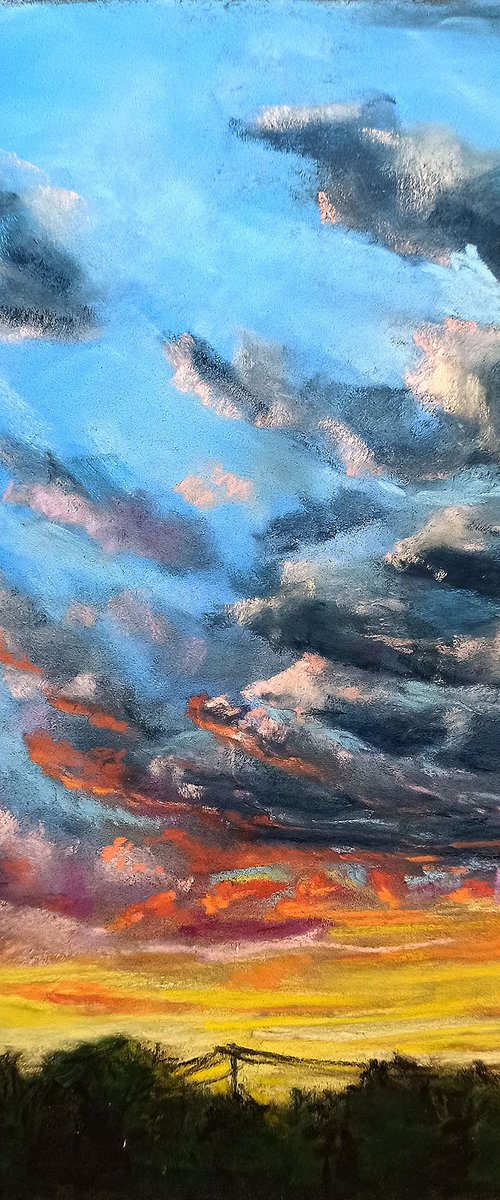 Sunset After the Storm by Richard Eijkenbroek