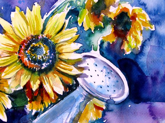Sunflowers still life II