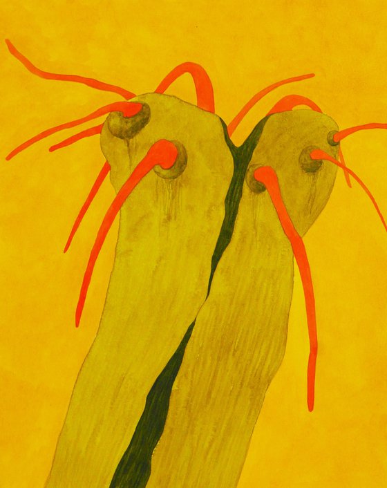 Diptych Trees portraits 3 and 4