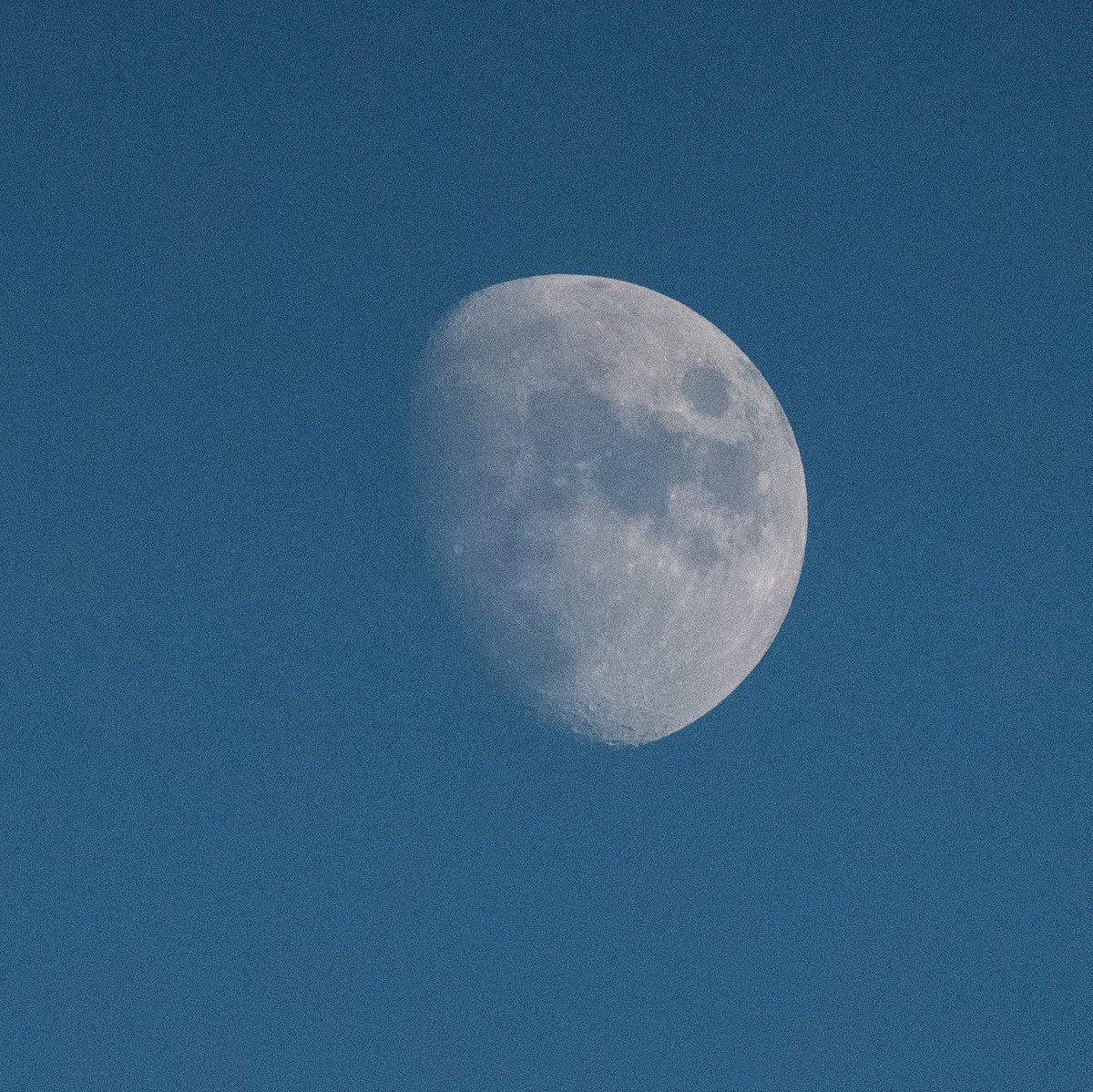 Surrealistic Landscape Photograph By Katha Wood, 48 X 48", Look At The Moon, Original Artwork