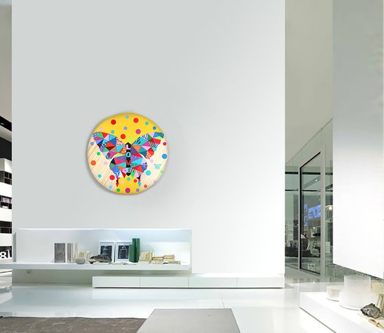 Yolia – Original Painting on wood panel