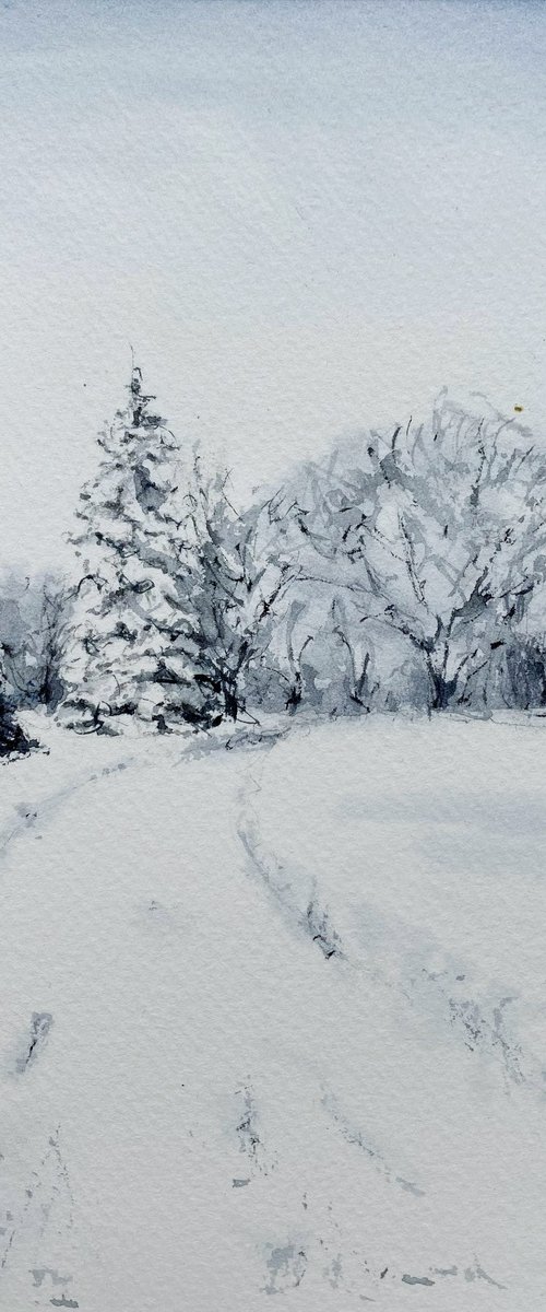 Snowy Sapporo by Leyla Kamliya