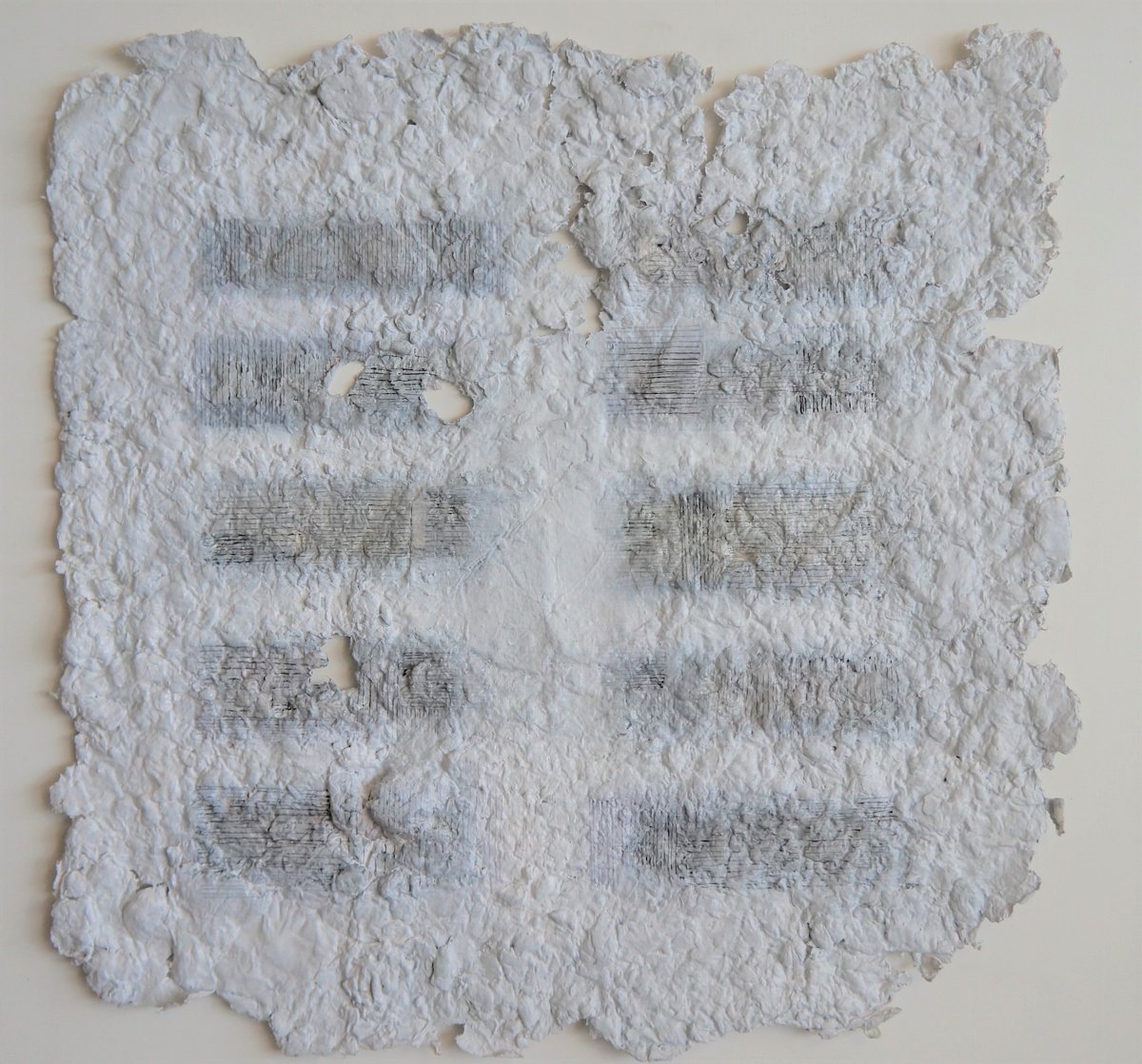 Geometric Abstract Painting By Anna Jannack, 12 X 12, Lines Xv, Original Artwork