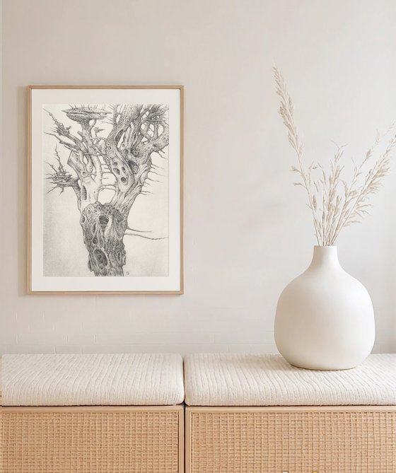Raised House. Habitat №01. Fantasy