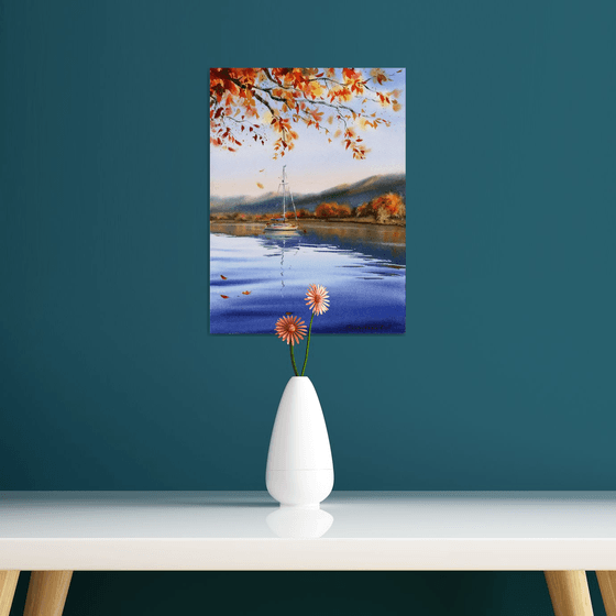 Autumn harbor