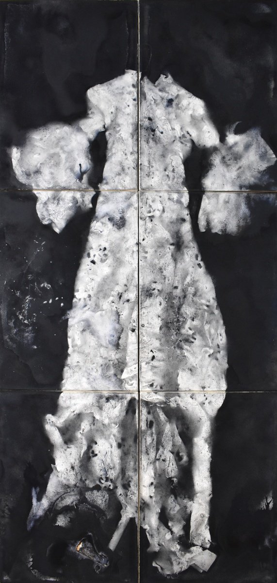 Expressive Painting , Matrice 8 By Milena Nicosia, 39 X 83, Artwork For Sale On Artfinder