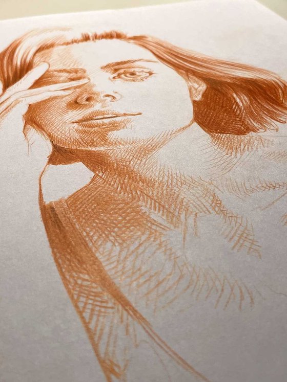 Portrait 213 - Red Quietness